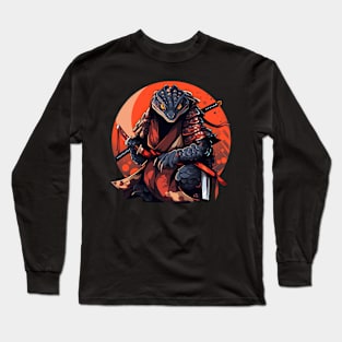 lizard warrior Long Sleeve T-Shirt